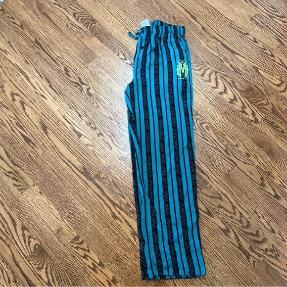 Disney Haunted Mansion Pajama Pants Rare Wallpaper Print Retired RARE Unisex Sm - Picture 3 of 8